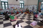 Học sinh Điện Biên quay trở lại trường học trực tiếp, phòng dịch nghiêm ngặt