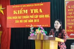 Hòa Bình: Thu phí không dùng tiền mặt giảm tải việc cho kế toán, GV, hiệu trưởng