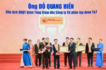 Bầu Hiển chia sẻ với những khó khăn, mất mát của đồng bào miền Trung