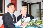 Lãnh đạo Báo GDVN chúc tết Nguyên Chủ nhiệm VPQH Vũ Mão