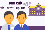 Trường phổ thông có nhiều cấp học tính phụ cấp chức vụ HT, PHT thế nào?