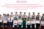 Bắc Ninh: Khen thưởng 69 HS đạt giải kỳ thi quốc gia, khu vực, quốc tế