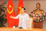 Phó Thủ tướng Vương Đình Huệ: “Không thể chấp nhận được tiến độ này”
