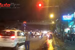 Tránh vi phạm giao thông tại ngã ba Chùa Bộc - Học viện Ngân hàng