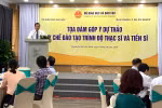 Dự thảo quy chế đào tạo tiến sĩ, "phản biện kín" mà không kín