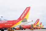 Ảnh hưởng của bão số 5, Vietjet điều chỉnh lịch khai thác các chuyến bay