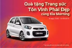 Kia Morning tặng quà trang sức tôn vinh phái đẹp