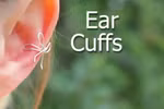 Nhật ký tỉ mẩn và lọ mọ: Tự chế ear cuffs cực xinh