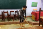 Nhiều trường học ở Huế vẫn còn ngập, học sinh chưa thể đến trường