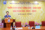Trường ĐH Kinh tế - Kỹ thuật Công nghiệp tổ chức Tuần sinh hoạt công dân đầu năm