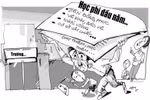 Sợ con bị ghét, phụ huynh lẳng lặng nộp các khoản thu chi đầu năm
