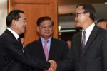 Hun Sen - Sam Rainsy hội đàm 5 giờ liên tục, CNRP tiếp tục biểu tình