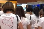 Hoàn Cầu nói gì về vụ du khách Trung Quốc mặc áo in lưỡi bò đến Cam Ranh?