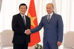 Tổng thống Putin: Nga-Việt cùng đi tới những chân trời hợp tác mới