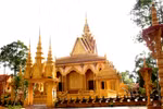 Cận cảnh 2 ngôi chùa có treo ảnh của gia đình ông Trầm Bê