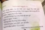 Bộ Giáo dục đề nghị hội đồng thẩm định rà soát lại nội dung sách giáo khoa lớp 1