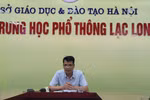 Hiệu trưởng THPT Lạc Long Quân nói gì về việc từ chối công tác GD đối với 1 HS