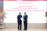 Trao quyết định bổ nhiệm Chủ tịch Hội đồng thành viên, Tổng Giám đốc NXBGDVN