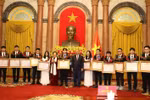 Gửi gắm của Chủ tịch nước tới học sinh đoạt giải Olympic, KHKT quốc tế