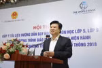 Sẽ tinh giản, chỉnh sửa, bổ sung chương trình hiện hành đáp ứng yêu cầu đổi mới