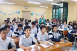 Học sinh trung học phổ thông sẽ được giảm áp lực học tập và học thêm khi Dự thảo Thông tư Sửa đổi, bổ sung một số điều của Quy chế đánh giá, xếp loại có hiệu lực? (Ảnh: Lã Tiến)