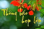 Họp lớp để giúp đỡ, chia sẻ thì nên, nếu chỉ đến khoe của thì đừng