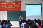 Chúng tôi đi thi giáo viên dạy giỏi