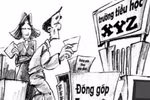 Giáo viên với vô số các khoản đóng góp (Ảnh minh họa: daidoanket.vn).