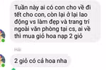Ở trường Na Ngoi 1, giáo viên muốn nghỉ cuối tuần thì nộp cây hoa bạc trăm