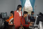 Cô gái khiếm thị giàu nghị lực