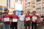 4 chàng SV giành giải thưởng cuộc thi “Thiết kế nhà chống động đất”