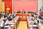 Đồng chí Võ Văn Thưởng làm việc với Hội đồng Lý luận Trung ương