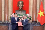 Chủ tịch nước trao quyết định bổ nhiệm Đại sứ Việt Nam tại Nhật Bản