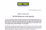 Kiểm tra đột xuất Metro sau thông tin bán cá tầm nhập lậu