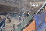 Hà Nội: Lại sập giàn giáo công trình đường sắt trên cao