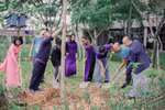 Trường đại học tuyên bố không nhận hoa mà thay bằng cây xanh dịp 20/11