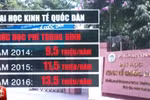 Đại học Kinh tế quốc dân nói học phí cao nhưng chưa phải cao nhất