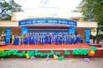 Hình ảnh đẹp trong lễ chia tay học sinh lớp 5 