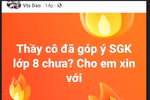 Lợi nhuận NXB hưởng, giáo viên phải góp ý SGK không công, sao vô lý thế!