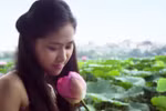 Thiếu nữ Hà Thành thướt tha tà áo dài khoe sắc cùng hoa sen Hồ tây(P2)