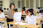 Quảng Ninh có 1 thí sinh bị đình chỉ do mang điện thoại vào phòng thi