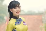 Chùm ảnh: Nữ sinh ĐH Phương Đông thướt tha áo dài 