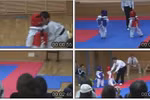 Trận đấu Taekwondo siêu nhí nhố