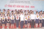 Trường cấp 2 Thanh Xuân bế giảng năm học, tuyên dương học sinh tiêu biểu