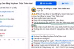 Phụ huynh lo lắng vì thông tin trên fanpage của Cao đẳng sư phạm Huế
