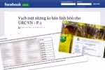 Bộ Công an điều tra nghi án URC "hối lộ" báo chí