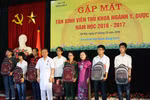 Gặp mặt tân thủ khoa trường Y, Dược khu vực phía Bắc