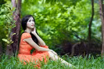 Bản sao Á hậu Ngọc Oanh đẹp ngỡ ngàng trong nắng thu