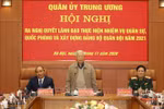 Tổng Bí thư, Chủ tịch nước Nguyễn Phú Trọng chủ trì Hội nghị Quân ủy Trung ương