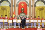 Chủ tịch nước biểu dương các "gương mặt vàng" của Thể thao Việt Nam